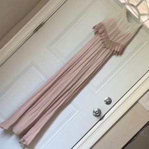 Pink ombré Maxi dress